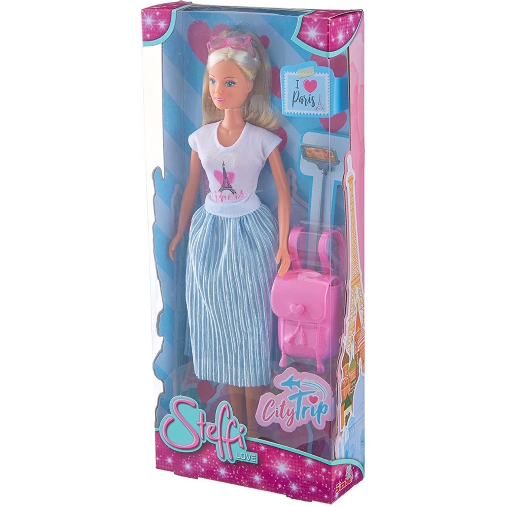 Steffi Love City Trip Blonde Doll With Selfie Stick & Backpack Set - Picture 2 of 4